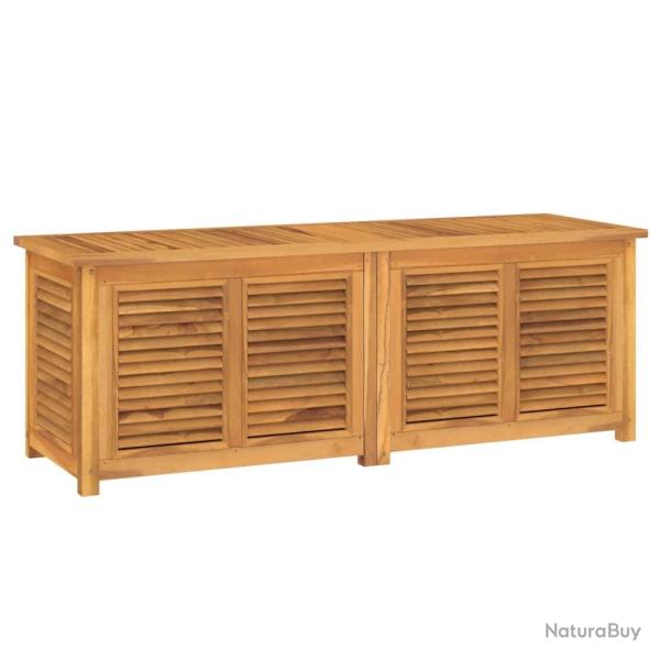 Bo�te de rangement jardin et sac 150 x 50 x 53 cm bois massif teck 02_0013131