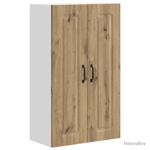 Armoire de cuisine moderne en bois d'ing�nierie 60 x 31 x 100 cm grand espace de rangement minimali
