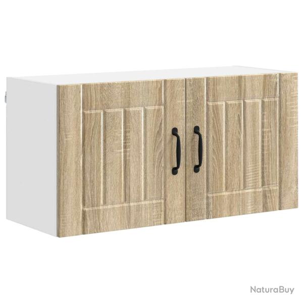 Armoire de cuisine moderne fonctionnelle rangement pratique int�rieur 80 x 31 x 40 cm en bois d'ing
