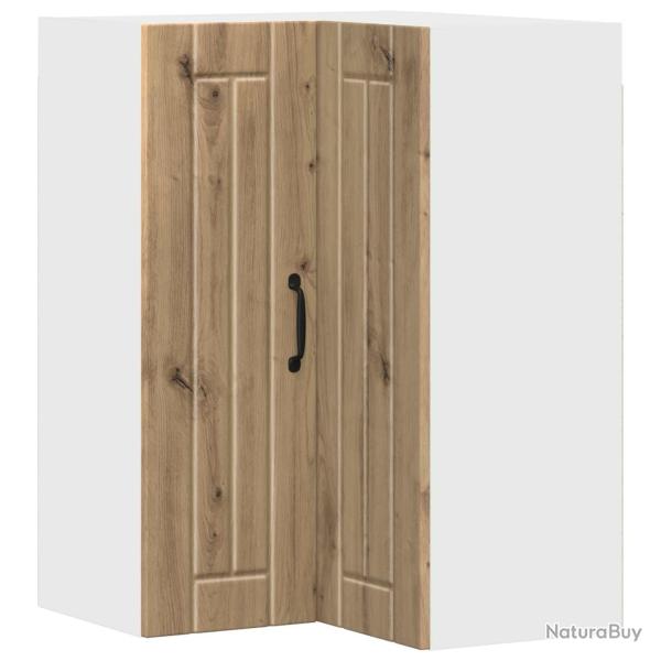 Armoire de cuisine moderne fonctionnelle avec rangement pratique 57 x 57 x 80 cm en bois d'ing�nier