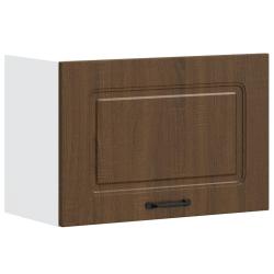 Armoire murale de cuisine grand espace rangement pratique 60 x 31 x 40 cm en bois d'ing&eacute;nierie ch&ecirc;n