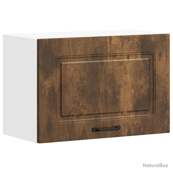 Armoire murale de cuisine design fonctionnelle 60 x 31 x 40 cm en bois d'ing�nierie ch�ne fum� 02_0