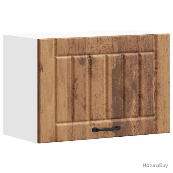 Armoire murale de cuisine Lucca 60 x 31 x 40 cm grand espace de rangement design mural en bois d'in