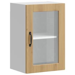 Armoire murale de cuisine design moderne 40 x 31 x 60 cm grande capacit&eacute; rangement en bois ch&ecirc;ne ar