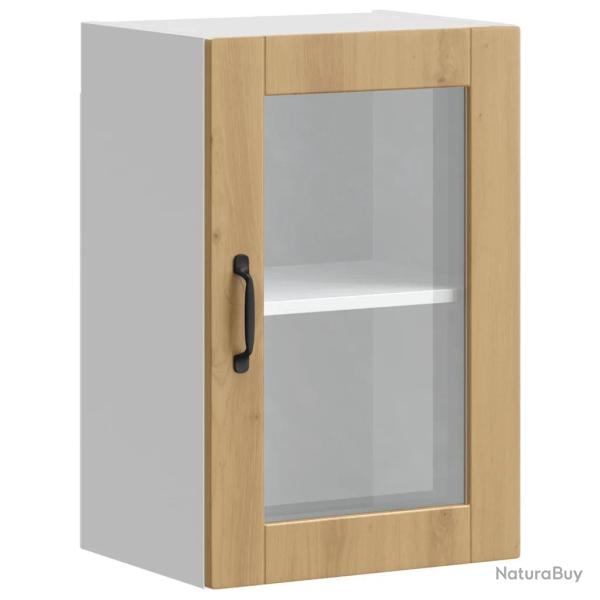 Armoire murale de cuisine design moderne 40 x 31 x 60 cm grande capacit� rangement en bois ch�ne ar