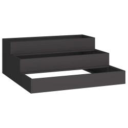 Cache-pot de jardin moderne ext&eacute;rieur 90 x 90 x 35 cm durable esth&eacute;tique en acier lamin&eacute; &agrave; froid no