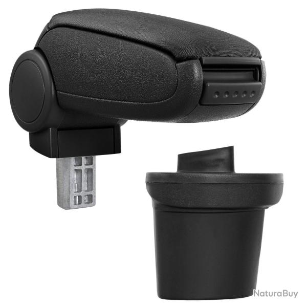 Accoudoir central pour Nissan Juke avec compartiment rembourr� textile noir 03_0000525