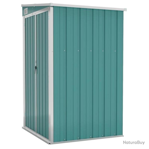Remise de jardin murale 118 x 100 x 178 cm acier galvanis� vert 02_0044058