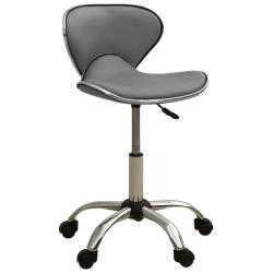 Chaise fauteuil si&egrave;ge de bureau informatique &eacute;tude similicuir gris 02_0024025