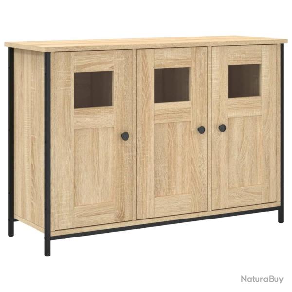 Buffet bahut commode armoire meuble de rangement organisateur cuisine salle de s�jour salon sonoma
