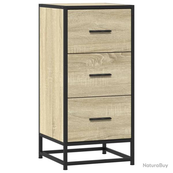 Buffet bahut commode armoire meuble de rangement organisateur cuisine salle de s�jour salon sonoma