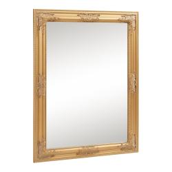 Miroir d&eacute;coration moderne design mural au style baroque 80 x 60 cm dor&eacute; 03_0010185