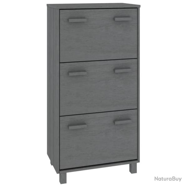 Armoire � chaussures range chaussures rangement meuble entr�e couloir salon fonc� 59,5 x 35 x 117 c