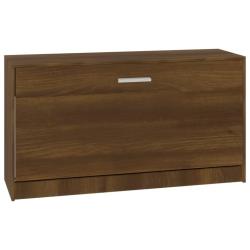 Banc &agrave; chaussures bottes commode &eacute;tag&egrave;re meuble entr&eacute;e rangement 80 x 24 x 45 cm bois d'ing&eacute;nierie