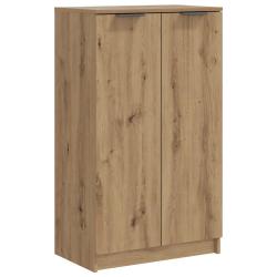 Armoire &agrave; chaussures rangement organis&eacute; 59 x 35 x 100 cm en bois d'ing&eacute;nierie ch&ecirc;ne artisanal 02_00