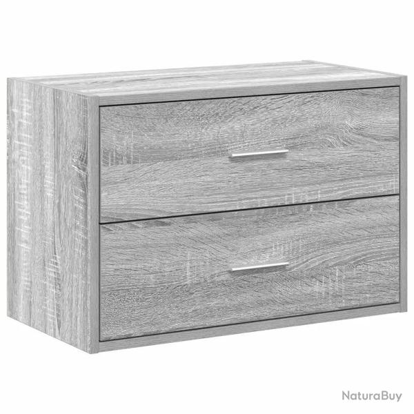 Armoire de rangement empilable 60 x 31 x 40 cm pratique pour organisation int�rieure en bois d'ing�