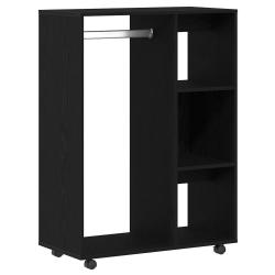 Armoire de rangement avec roulettes 80 x 40 x 110 cm espace de rangement pratique design moderne en