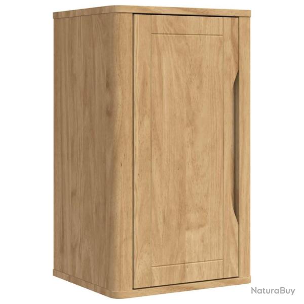Armoire murale de salle de bain moderne avec rangement ajustable 35 x 30 x 60 cm en bois de pin mar