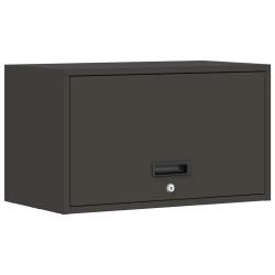 Armoire murale design moderne garage 60 x 33 x 35 cm avec rangement s&eacute;curis&eacute; et finition &eacute;pur&eacute;e en