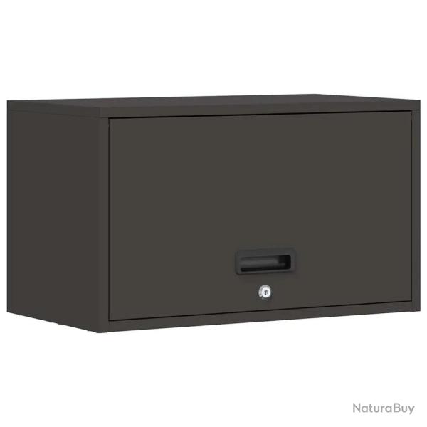 Armoire murale design moderne garage 60 x 33 x 35 cm avec rangement s�curis� et finition �pur�e en