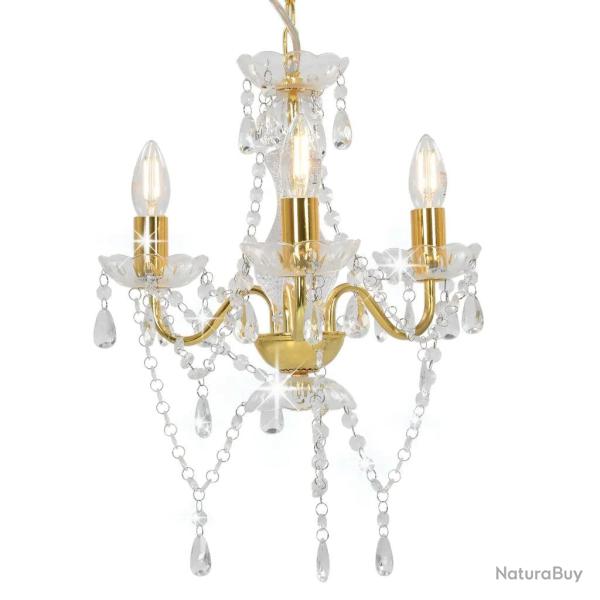 Lustre rond en m�tal dor� style design moderne salon chambre 36 x 42 cm en m�tal dor� 02_0046406