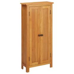 Armoire de rangement &eacute;l&eacute;gante 50 x 22 x 110 cm avec 5 &eacute;tag&egrave;res robustes style moderne en bois de ch