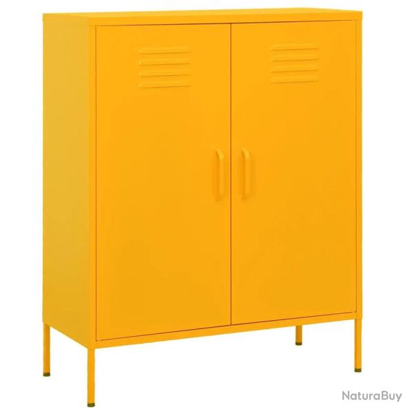 Armoire de rangement pratique 80 x 35 x 101,5 cm robustesse durable 2 �tag�res r�glables style mode