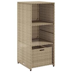 Armoire de rangement de jardin 50 x 55 x 115 cm espace de rangement robuste design moderne en r&eacute;sin