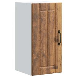 Armoire murale de cuisine Lucca design pratique 30 x 31 x 60 cm en bois d'ing&eacute;nierie vieux bois 02_