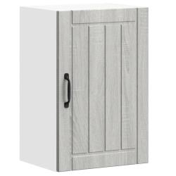 Armoire murale de cuisine design pratique murale 40 x 31 x 60 cm en bois d'ing&eacute;nierie sonoma gris 0