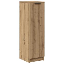 Armoire &agrave; chaussures avec porte rangement 29,5 x 35 x 100,5 cm &eacute;l&eacute;gante et pratique en bois d'ing&eacute;n