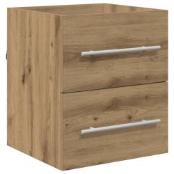 Armoire d'&eacute;vier avec tiroir rectangulaire espace de rangement 41 x 38,5 x 48 cm en bois d'ing&eacute;nieri