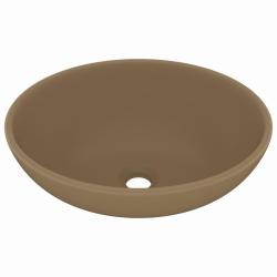 Lavabo ovale de luxe vasque &agrave; poser de toilette lave-mains de salle de bain salle cosm&eacute;tique maison