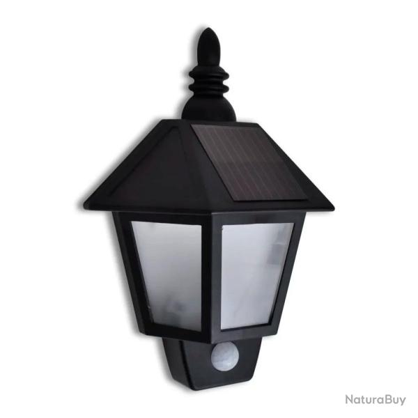 Applique murale solaire ext�rieure avec capteur de mouvement 20 x 9,5 x 27,5 cm design moderne jard