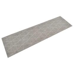 Tapis de cuisine lavable &agrave; impression losange 150 x 45 cm antid&eacute;rapant doux design contemporain en