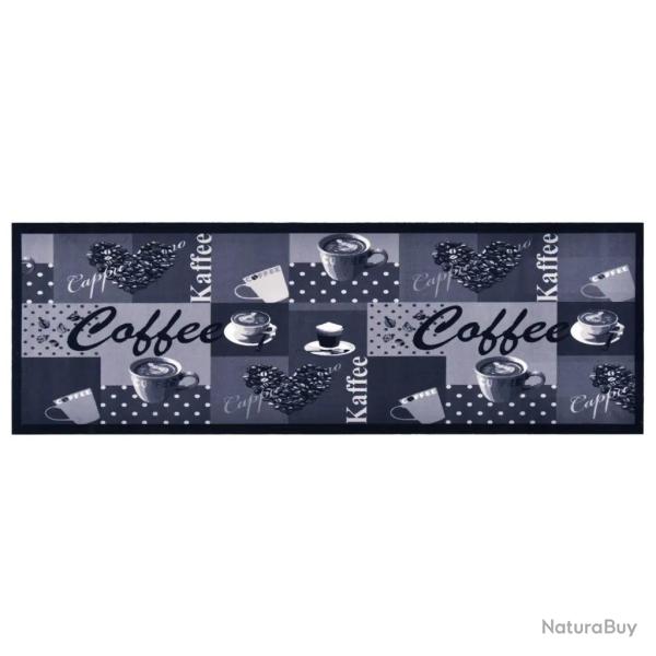 Tapis de cuisine lavable antid�rapant flexible 180 x 60 cm style moderne ambiance cosy en polyamide