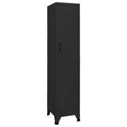 Armoire &agrave; casiers moderne rangement &eacute;cole bureau 38 x 45 x 180 cm avec porte verrouillable en acier