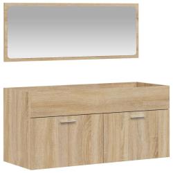 Armoire de salle de bain murale avec miroir 100 x 38,5 x 46 cm style minimaliste grand rangement en