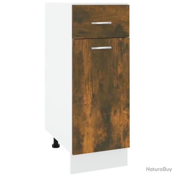 Armoire � tiroirs design moderne cuisine optimisation rangement 30 x 46 x 81 cm en bois d'ing�nieri
