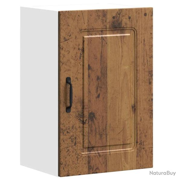 Armoire murale de cuisine Kalmar 40 x 31 x 60 cm grand espace de rangement style vintage en bois d'