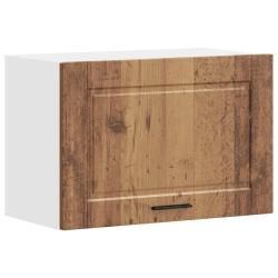 Armoire murale de cuisine design pratique 60 x 31 x 40 cm en bois d'ing&eacute;nierie vieux bois 02_0050390