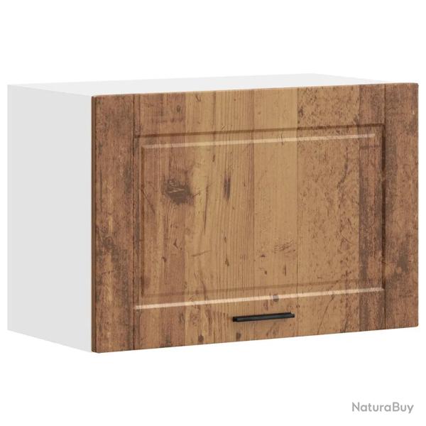 Armoire murale de cuisine design pratique 60 x 31 x 40 cm en bois d'ing�nierie vieux bois 02_0050390