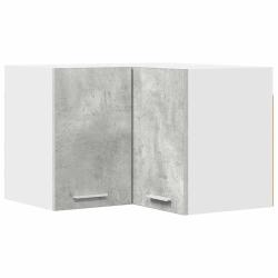 Armoire suspendue moderne design contemporain espace de rangement 57 x 57 x 40 cm en bois d'ing&eacute;nie