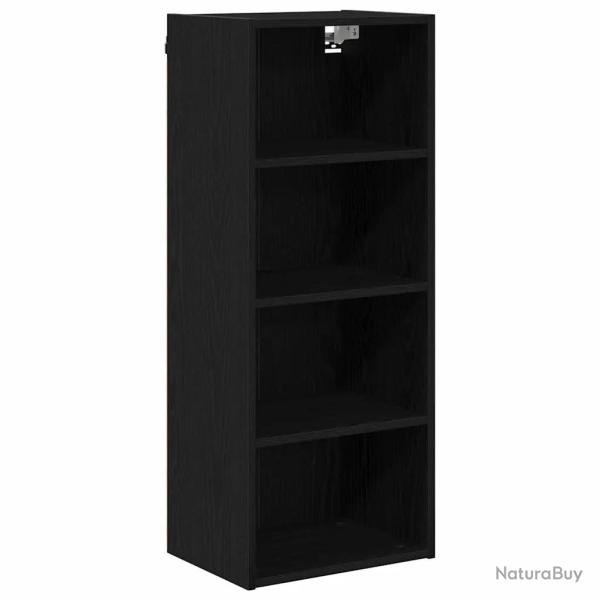 Armoire suspendue moderne cuisine rangement espace de stockage 40 x 29,5 x 100 cm en bois d'ing�nie