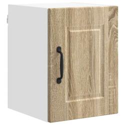 Armoire murale de cuisine moderne rangement pratique 30 x 31 x 40 cm en bois d'ing&eacute;nierie ch&ecirc;ne son