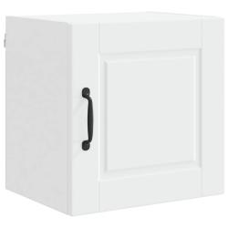 Armoire de cuisine murale moderne pratique 40 x 31 x 40 cm en bois d'ing&eacute;nierie blanc 02_0054221