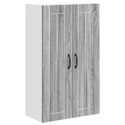 Armoire de cuisine moderne fonctionnelle 60 x 31 x 100 cm rangement pratique style &eacute;pur&eacute; en bois d'