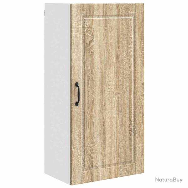 Armoire de cuisine murale pratique moderne rangement 50 x 31 x 100 cm en bois d'ing�nierie ch�ne so