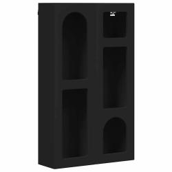 Armoire suspendue modernis&eacute;e style minimaliste salle de bain 59 x 20 x 100 cm en bois d'ing&eacute;nierie