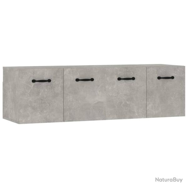 Lot de 2 armoires murales pratiques 80 x 35 x 36 cm style moderne rangement optimis� en bois d'ing�